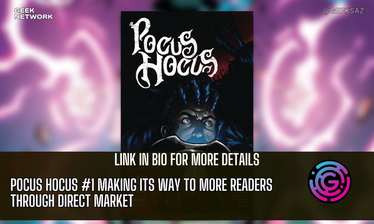 The hit comic series Pocus Hocus is heading to all your favorite comic shops this October beginning with Pocus Hocus #1. <a href="/chapsoffury/">Allen Dunford</a> <a href="/BrianBalondo/">Brian Balondo</a> <a href="/Jasen_Smith/">Jasen Smith</a> @dlentzletters 

wp.me/pcRI7d-geA