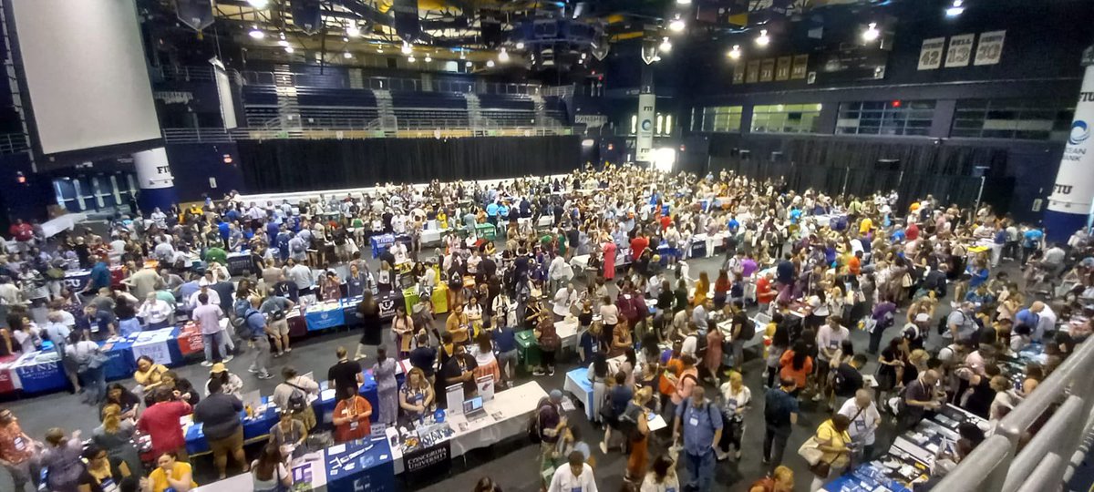 This year's Counsellor Fair had over 400  schools present!