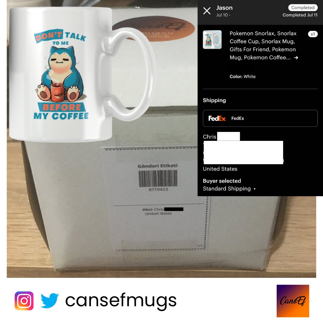 😴🇺🇸

etsy.com/shop/CansEf

#etsy #etsyshop #etsyseller #etsyfinds #etsystore #etsygifts #etsymugs #coffeemug #mugs #personalizedmugs #coffeetime #coffeelover #pokemon #snorlax #etsyuk #etsyusa #onlineshopping #handmadegifts #handmademugs #coffeecup #cartoon #anime #mug