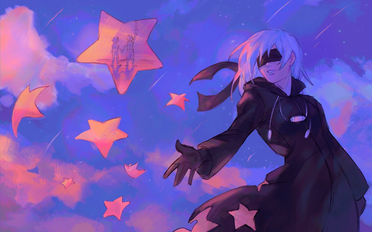 loiska_j's tweet photo. Wishing on a star
#kingdomhearts #soriku https://t.co/7YGBdj9y2O