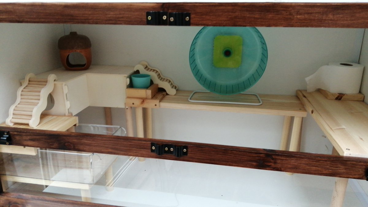 Almost ready for our gerbils to move in!