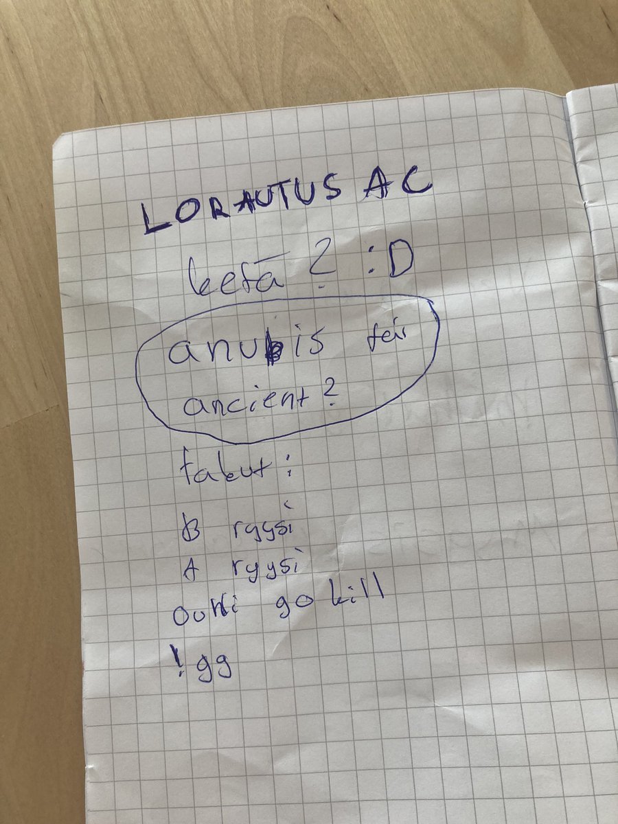 🧠 Takuvihko valmiina ja piakkoin aloitetaan #MSG23 grindaus Rovaniemellä 🔥🔥

🏆 Midnight Sun Games 2023
⏰ ~19:30
🆚 LORENZONES ACADEMY
📺 kaleva.fi/live

#KESÄ #KUUSAMOgg #esportsfi