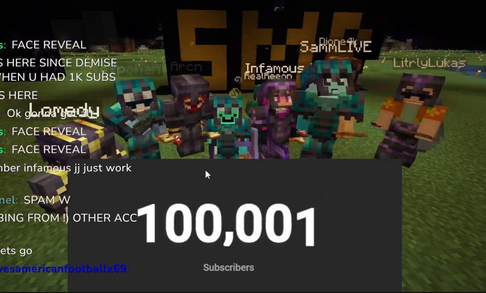 InfuseSMP's tweet image. Congratulations to Sharkilz for being the second Infuse SMP member to hit 100k by uploading on #InfuseSMP

SHOW SOME LOVE