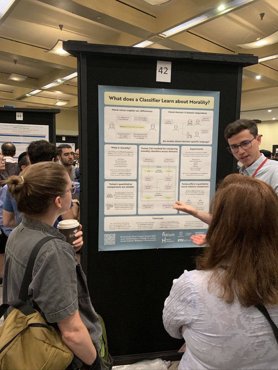 Kyriaki Kalimeri (@kyriakikalimeri) on Twitter photo Truly excited to share our latest results on domain specific expressions of morality at #ACL2023! 🎉 Thank you <a href="/EnricoLiscio/">Enrico Liscio</a> for leading this! w/<a href="/oaraquei/">Óscar Araque</a> @lorgatti <a href="/DrPradeepKM/">Pradeep Murukannaiah</a> @CatholijnJonker I.Constantinescu
#ACL2023NLP <a href="/ISI_Fondazione/">ISI Foundation</a> <a href="/tudelft/">TU Delft</a> <a href="/aclmeeting/">ACL 2025</a>
<a href="/UTwente/">University of Twente (inactive)</a> Truly excited to share our latest results on domain specific expressions of morality at #ACL2023! 🎉 Thank you <a href="/EnricoLiscio/">Enrico Liscio</a> for leading this! w/<a href="/oaraquei/">Óscar Araque</a> @lorgatti <a href="/DrPradeepKM/">Pradeep Murukannaiah</a> @CatholijnJonker I.Constantinescu
#ACL2023NLP <a href="/ISI_Fondazione/">ISI Foundation</a> <a href="/tudelft/">TU Delft</a> <a href="/aclmeeting/">ACL 2025</a>
<a href="/UTwente/">University of Twente (inactive)</a>