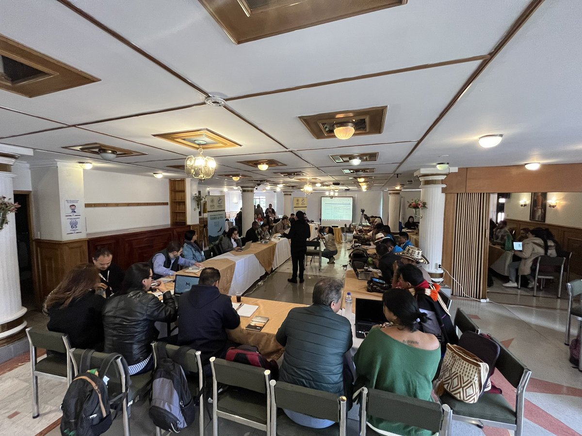CNTI_Indigena's tweet photo. #AEstaHora
📢 ¡A esta hora comienza el tercer día de la segunda sesión mixta de la #CNTI! 🌍🌿
#CNTIExige
@ADR_Colombia @AgenciaTierras @GerardoVegaMed @MinAgricultura https://t.co/L0eM9RT0WF