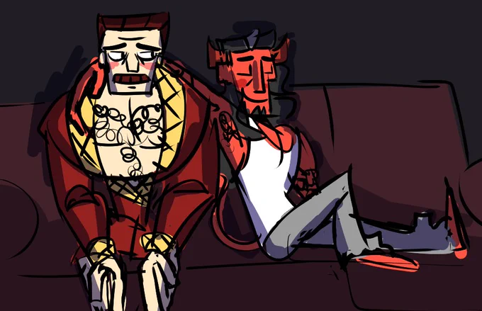 mr a and cobalt doodle bc i love them 