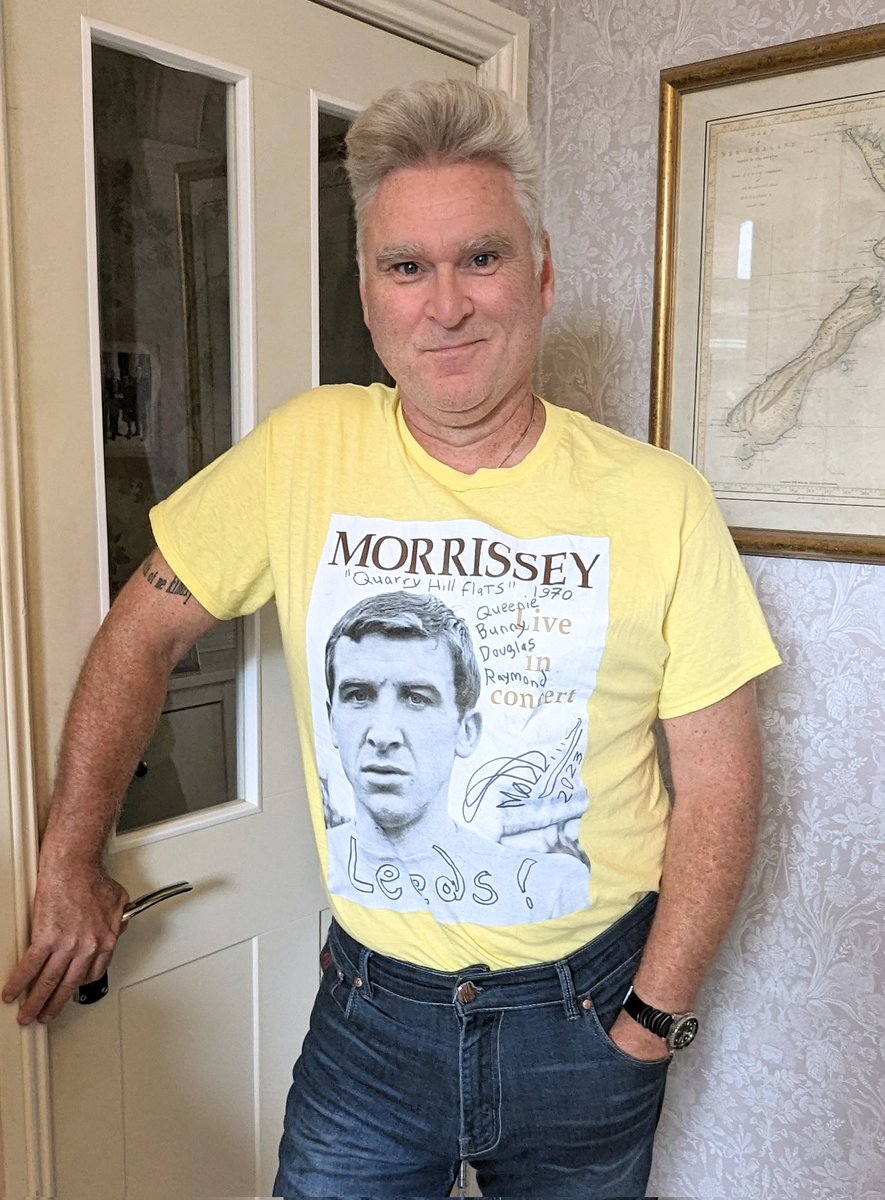 #morrisseytour2023
What a night in Leeds!
Surrounded by amazing fans. Morrissey was better than ever. And then..the t-shirt throw...