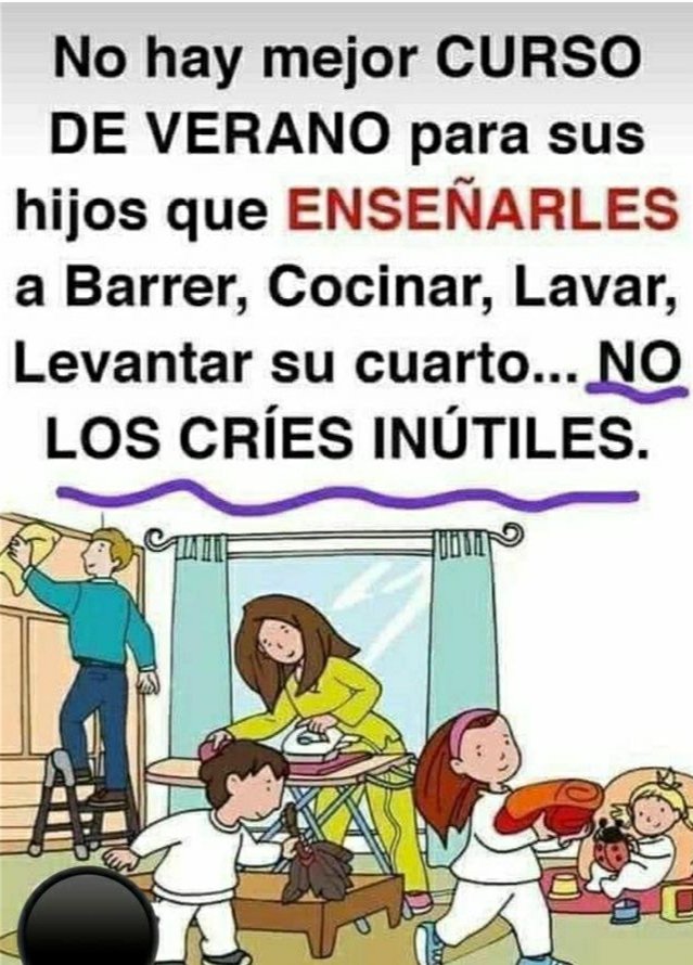 La educación se da en casa...
Los hijos no pertenecen al Estado.