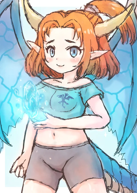  お待たせいたしました!グラスちゃんを描かせていただきました!(*'ω`)ノお気に召したら幸いです…! 