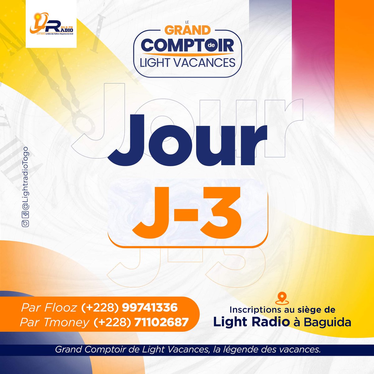 Light_Radio_fm's tweet photo. Jour J-3 du Grand Comptoir de Light Vacances. 
#TgTwittos 
#lightradio https://t.co/vBNoyVEZ53