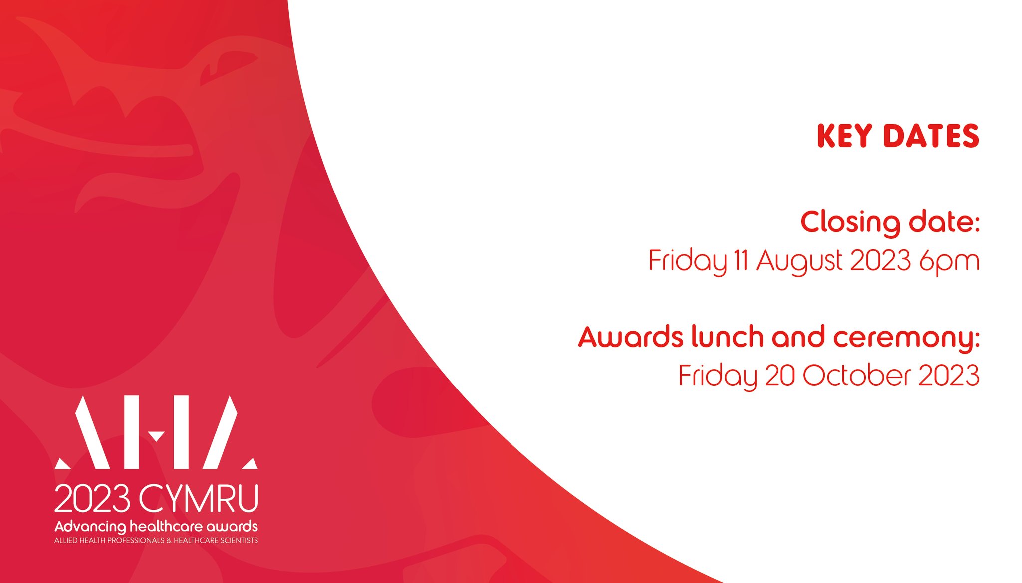 ahawards-on-twitter-4-weeks-left-to-enter-the-ahacymru-advancing