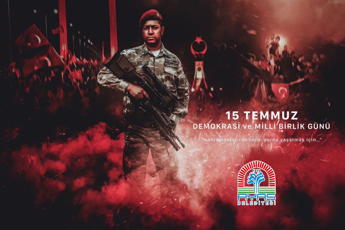 Devletimizi, vatanımızı ve bağımsızlığımızı hedef alan hain darbe ve işgal girişiminin 7. yılında canlarını vatanımızın bekasına, milletimizin geleceğine feda eden bütün şehitlerimizi rahmetle anıyor; gazilerimize şükranlarımı sunuyor, hayırlı ömürler diliyorum.