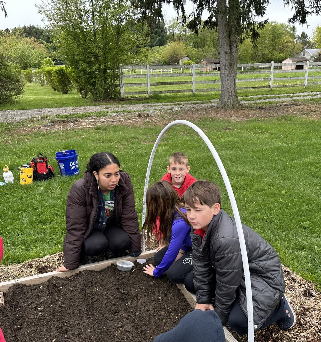 MrsMStack's tweet photo. KBES’s 3rd and 4th graders participated in the Kellyn Foundation Healthy Lifestyle program this spring. One of the activities was to start a garden at school and 4th grade families volunteered to take care of it this summer. Our vegetables are growing well! #goodbetterBUTZ https://t.co/5Ka6e4YIuu