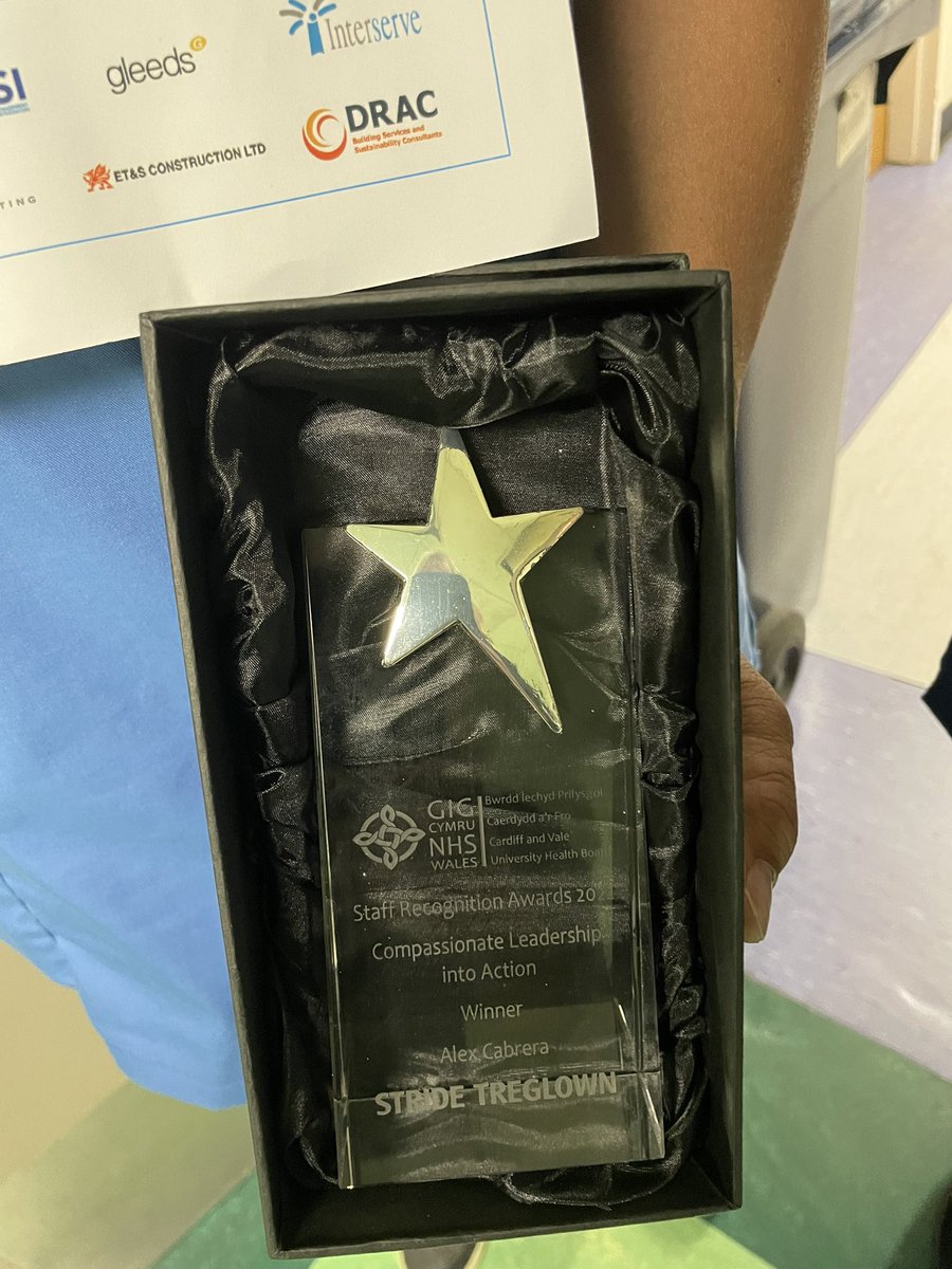 Clements4Joanne's tweet photo. Celebrating @CV_UHB Staff recognition awards with 3 winners from @UHWCriticalCare and @UHWResearch 
Well done Alex, Jade and our green group ⭐️⭐️⭐️
@Clairemain23 @JackParryJones2 https://t.co/QZPqCgdTqF