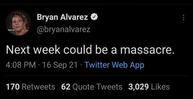 mcrecall150280's tweet photo. @Makavelimademe #BryanAlvarez his opinion doesn't hold much weight https://t.co/86bL9ylYAA