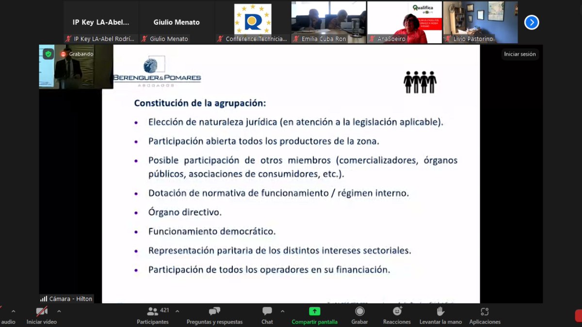 📢Estamos #EnVivo en "#IndicacionesGeográficas y #DenominacionesDeOrigen en la <a href="/ComunidadAndina/">Comunidad Andina</a>: Desafíos y Oportunidades" 🌎🌱

Escuchamos a AitorPomares (<a href="/BYPABOGADOS/">BERENGUER & POMARES</a>) con el tema Recomendaciones para una gestión exitosa de una IG.🙌

<a href="/IndecopiOficial/">Indecopi Oficial</a> <a href="/UEenPeru/">Unión Europea en Perú</a> <a href="/EU_IPO/">European Union Intellectual Property Office</a>