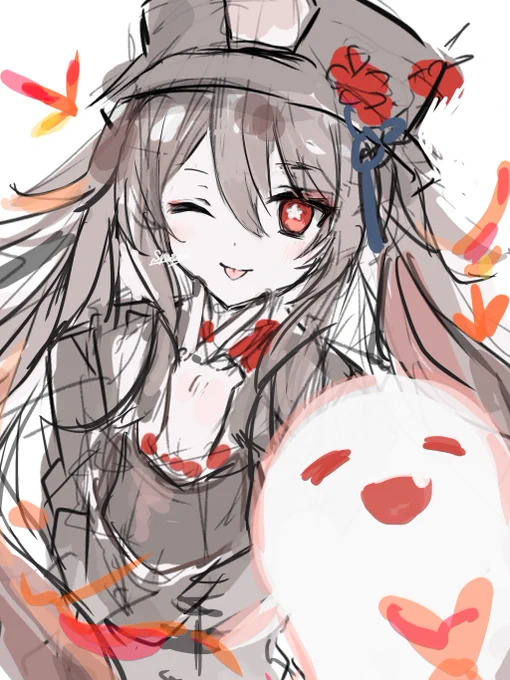 推しの誕生日だけど、らくがきしかなかった…