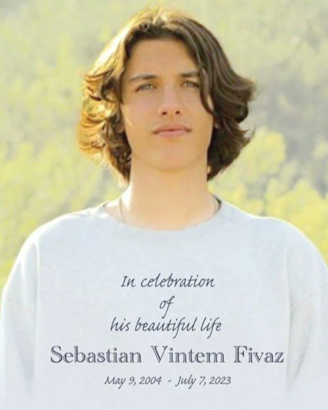 FivazMandy's tweet photo. Hi Everyone, here is the link for live stream of Sebastian’s Memorial Mass.  https://t.co/huudDRXxOg
Anyone who ever met him could feel how special he is. We honour you today, Seb. I love you forever ❤️ https://t.co/6obLpfF5jz