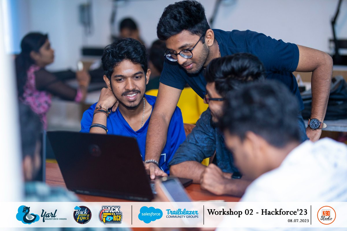 YarlSFO's tweet photo. The 2nd Workshop for the Hackforce'23 & Hakforce'23 Jr participants happened last week. 100+ Trailblazers joined both in-person and virtually to discuss regarding the completion & their progress.
#Salesforce #YarlSFO #Ohana #Hackforce23 #HackforceJr #CloudComputing #YarlDreamin https://t.co/1fDc4fqufL