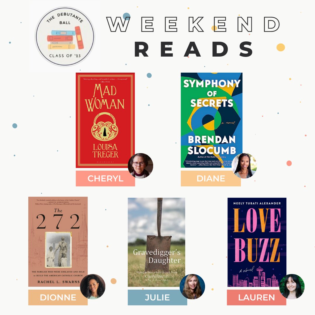 The Debutante Ball Class of '23 (@debutanteball) on Twitter photo Here's what the Debs are reading this weekend!
<a href="/louisatreger/">Louisa Treger</a> <a href="/Brendan_slocumb/">Brendanslocumb</a> <a href="/rachelswarns/">Rachel Swarns</a> @CherylUnruh @NeelyTAlexander
What are you reading this weekend? Here's what the Debs are reading this weekend!
<a href="/louisatreger/">Louisa Treger</a> <a href="/Brendan_slocumb/">Brendanslocumb</a> <a href="/rachelswarns/">Rachel Swarns</a> @CherylUnruh @NeelyTAlexander
What are you reading this weekend?