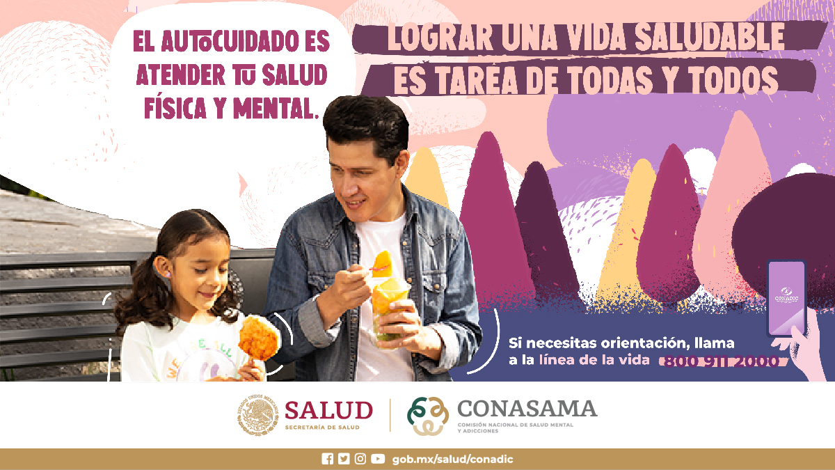 conasamamx's tweet photo. El autocuidado promueve la autoestima; trae beneficios a mediano y largo plazo para la salud y la prevención de enfermedades.

¡Lograr una vida saludable es tarea de todas y todos!

#NosCuidamos #PorLaSaludMental https://t.co/HpMqrHxOXu