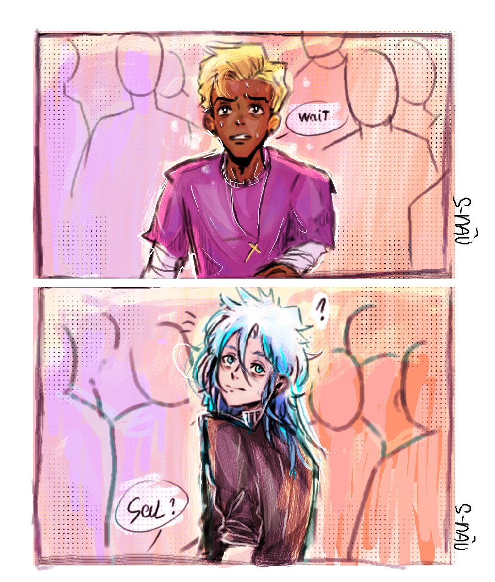 S_Nau_'s tweet photo. finished my Salvis short comic.π
.
#sallyface #salvis #travisphelp #comic https://t.co/oYM2Xdnv3U
