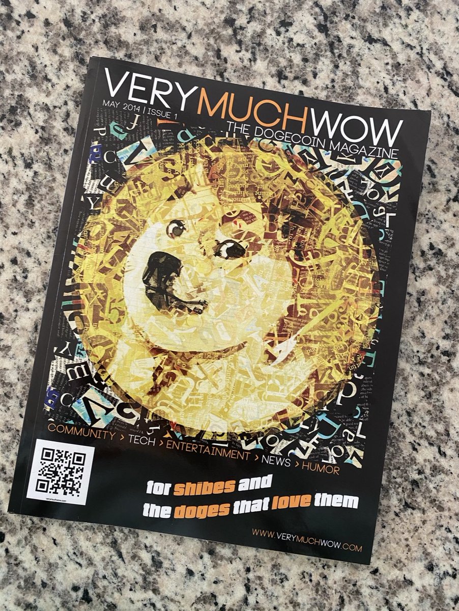 RT @dogecoin_empire: Just a quick PSA that #dogecoin magazine is a thing https://t.co/9ywJ96KyBI