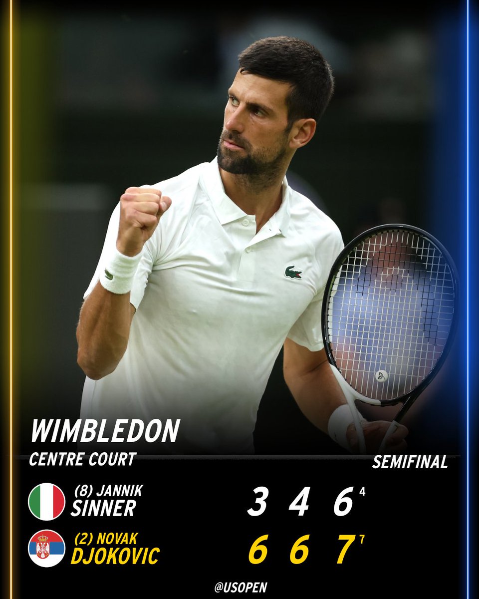 usopen's tweet photo. No problem for Novak 😤 https://t.co/Cdek7x7LfJ