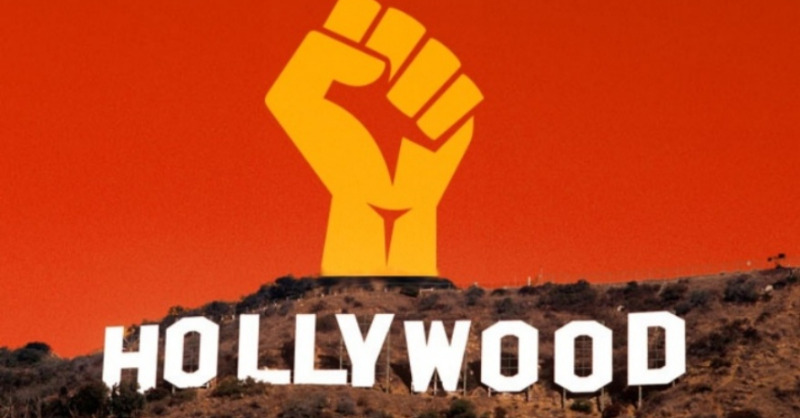 id_communism's tweet photo. 📌 Hollywood actors and writers go on strike: SAG-AFTRA president Fran Drescher blasts film studios

🔗 https://t.co/iFQBB7Z9QO

#WritersStrike #ActorsStrike #HollywoodStrike #FranDrescher  #SAGAFTRA #StandWithWriters #Hollywood @frandrescher