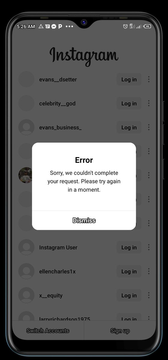 EvansOfficial__'s tweet photo. @instagram what's this....
This is my 13yrs Instagram business account and you guys logged me out

Trying to log in back and you're showing me this?
@elonmusk #instagramdown https://t.co/kFB36QOnlx