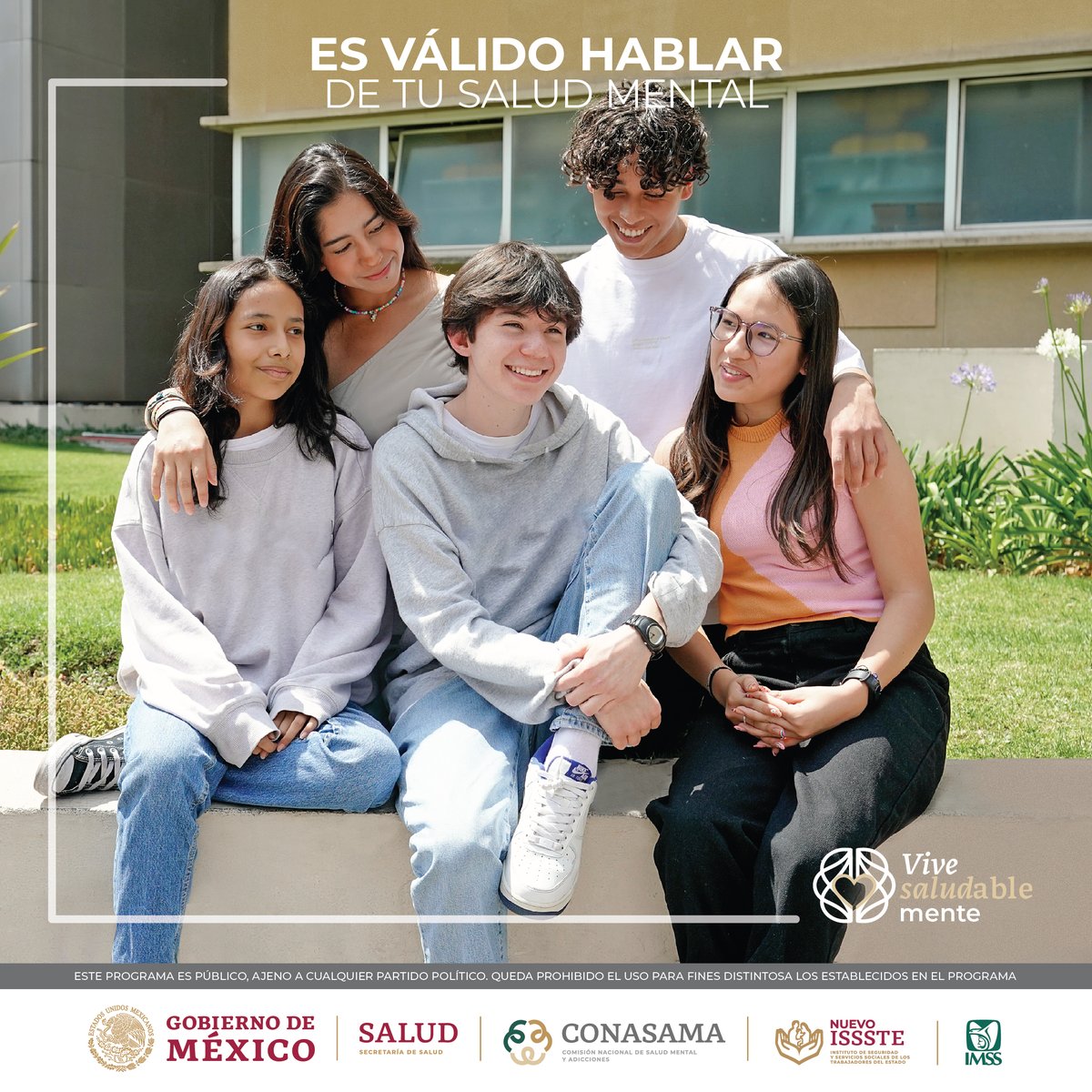 conasamamx's tweet photo. Hablar de tu salud mental y conocer otras vivencias, experiencias y aprendizajes, puede traerte grandes beneficios.

Rompe el ciclo #ViveSALUDableMENTE https://t.co/FhCHie8m3t