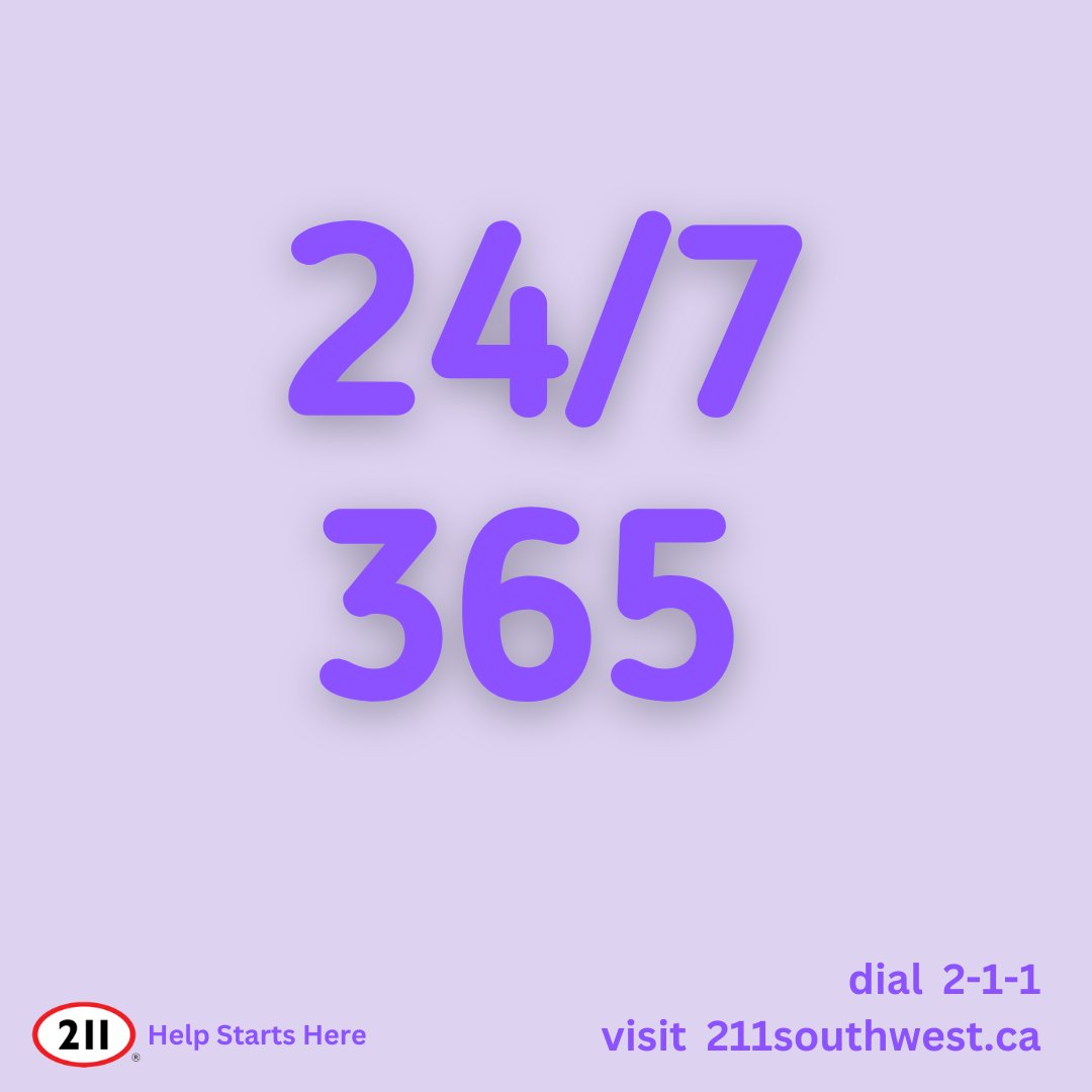 211_SouthWest's tweet image. Community Navigators answer 24 hours a day, 7 days a week, 365 days of the year.
We are here .... always!

#helpstartshere #aroundtheclock #yearround#referral