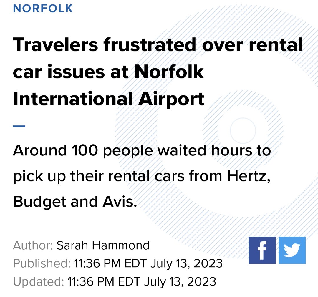 NeilDGray's tweet photo. @NorfolkAirport @enterprisecares 
Ok! In and out amongst the chaos!!! Pays to be Emerald club! Expected delays, not with Enterprise! https://t.co/LJYHgGkh21