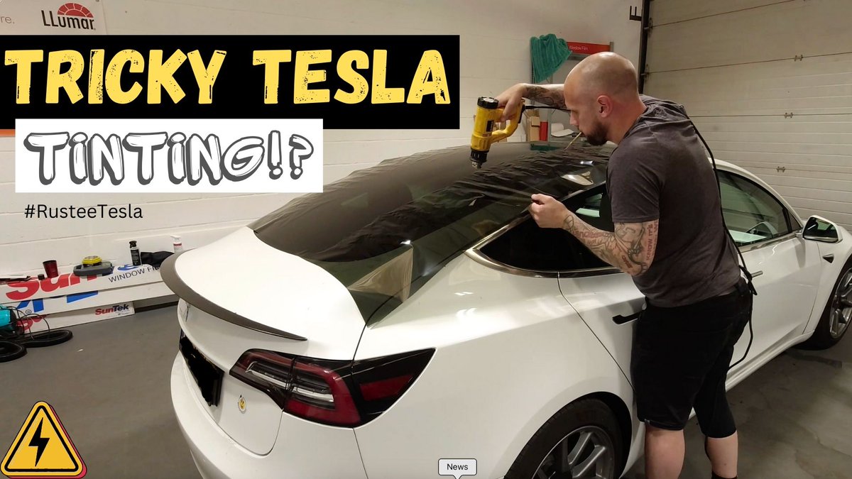 Chargeheads's tweet image. Why are Tesla model 3&apos;s so hard to tint? New vid. Link in BIO. 😉⚡️🇬🇧 #teslauk #modifiedtesla