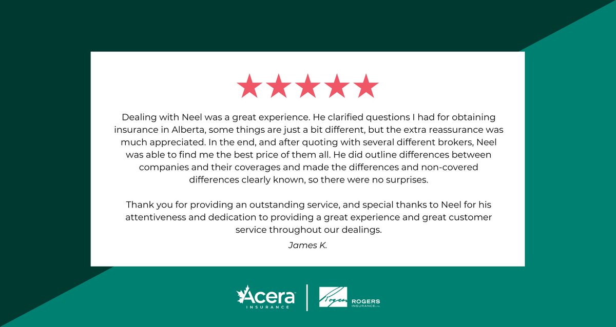 Thank you for trusting us with your insurance needs! We love hearing about our clients experiences with our team.

#GoogleReviews #ClientReviews #Insurance
