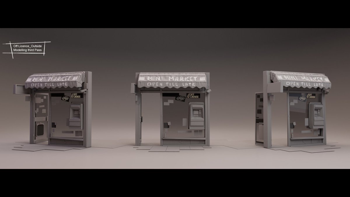 thelinestudio's tweet image. The very talented Antoine Birot worked on layout &amp;amp; design of the #Channel4 shop. From concept to 3D, the team worked hard to populate the shop with all the munchies &amp;amp; bits you’d expect to find as you beep through the doors of a top-tier corner shop.
#3denvironment #3danimation