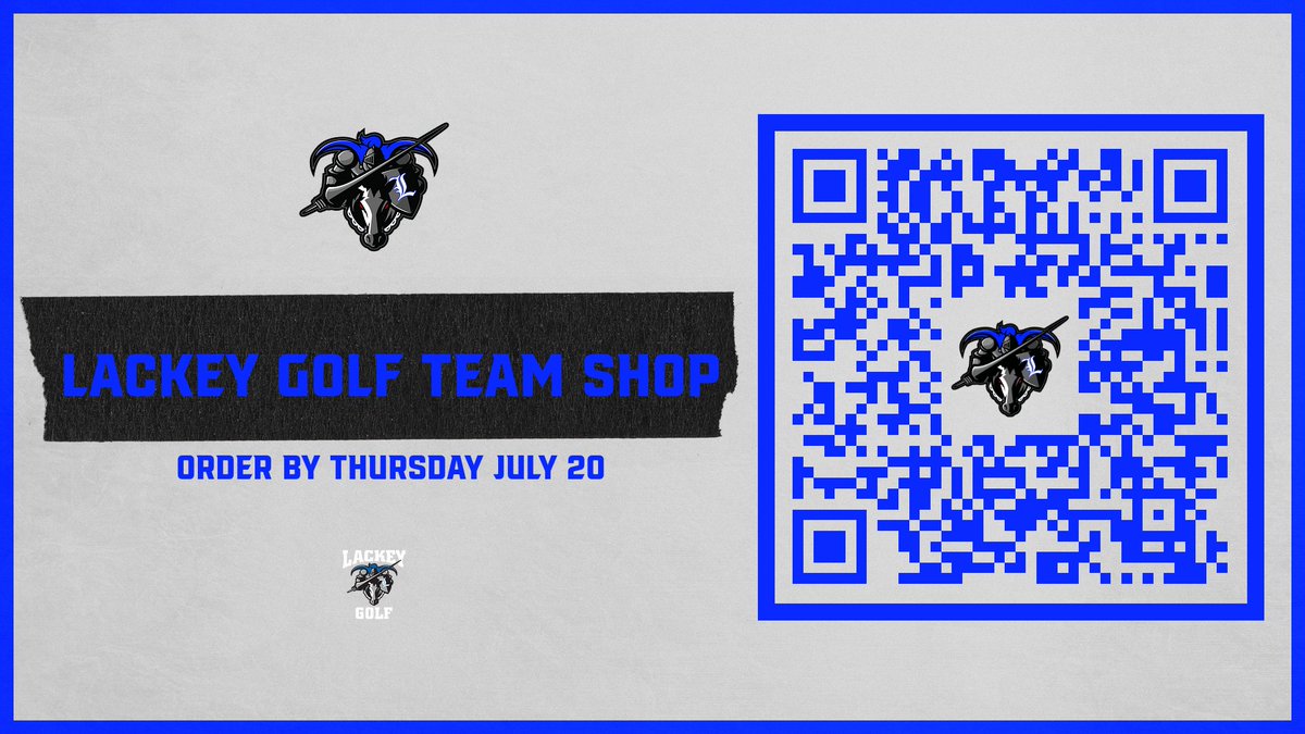 The Lackey Golf Team Shop is open. Order by July 20. The link is here theathleticshop.chipply.com/HenryELackeyGo… #LackeyPRIDE @LackeySports @LackeyHS