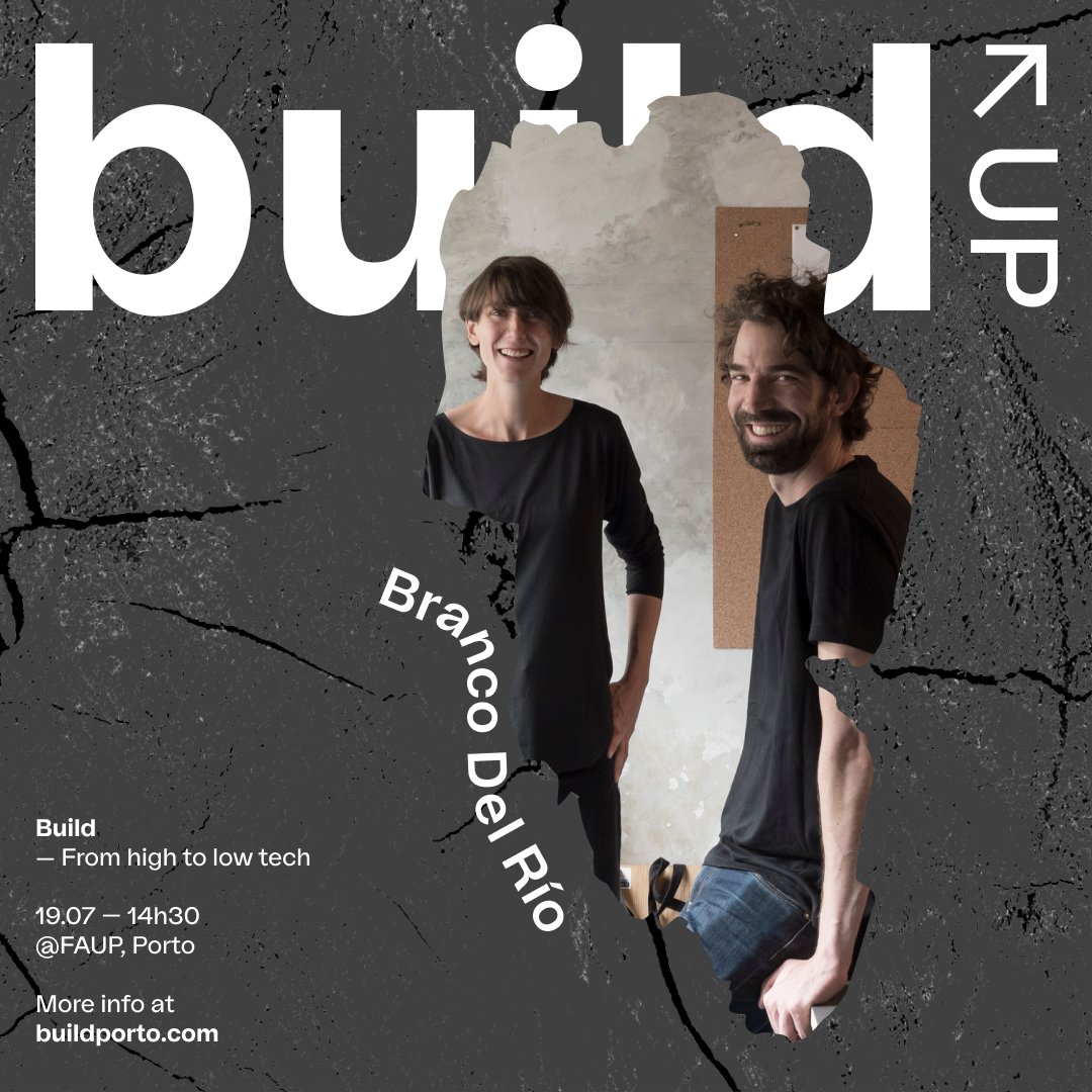 Build_fh2lt's tweet photo. We're thrilled to announce that branco del rio will be joining us at our Build Up as a keynote speaker. 
On this session, included in the Blended Intensive Program (BIP): The Question of Housing in the @Neb_goes_south
 at @FAUPorto we will approach new ways to look at housing. https://t.co/MXKypIyQlM