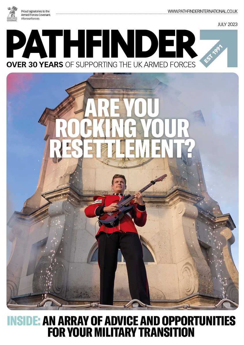The July 2023 issue of Pathfinder International magazine edited by @mally1robbo is out now and available to read via this link here - pathfinderinternational.co.uk/the-july-2023-… @AwardsVeterans @ForcesPensions @ForcesEmploy @hjmilitaryclaim @VICSunderland @GilesOHalloran @JobOppO #ArmedForces