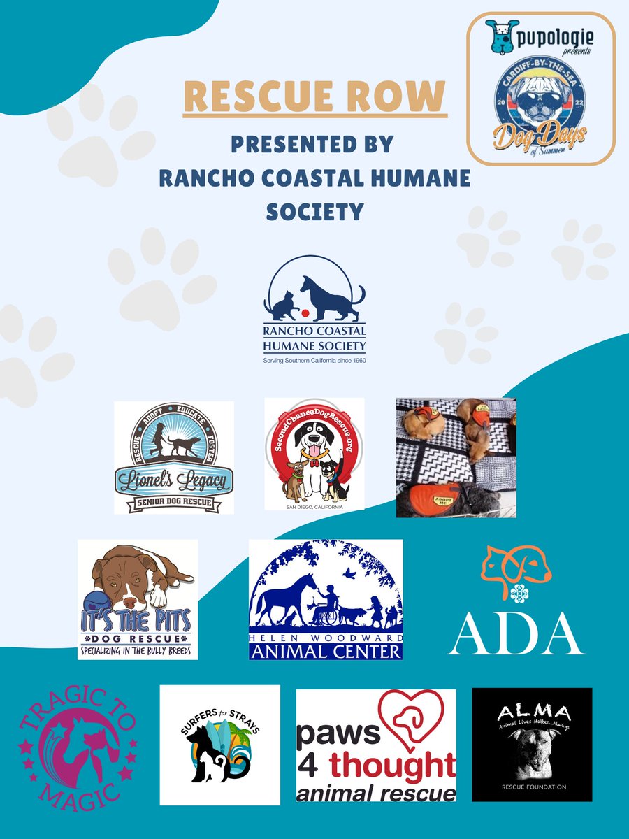 RCHumaneSociety's tweet photo. Tomorrow's the big day! Come on out to #RescueRow at the @Cardiff101MS Dog Days of Summer event to meet some great animals from @HWAC @itsthepits and other local animal welfare groups! https://t.co/zdqMRJJ3sJ