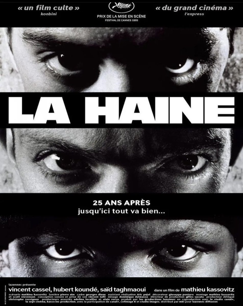 L’Antagonist tour de Playboi Carti, Destroy Lonely, Ken Carson &amp; Homixide Gang qui s’inspire du film ”La Haine” pour son affiche 🇫🇷

Quelle référence.