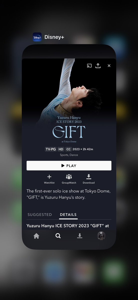 Yuzuru Hanyu’s ‘Ice Story’ appearing on Disney+ feels, to me, like the start of an era where a well-produced, live-to-tape skating exhibition can be picked up by a streaming platform and delivered to new audiences. Who’s with me on this?