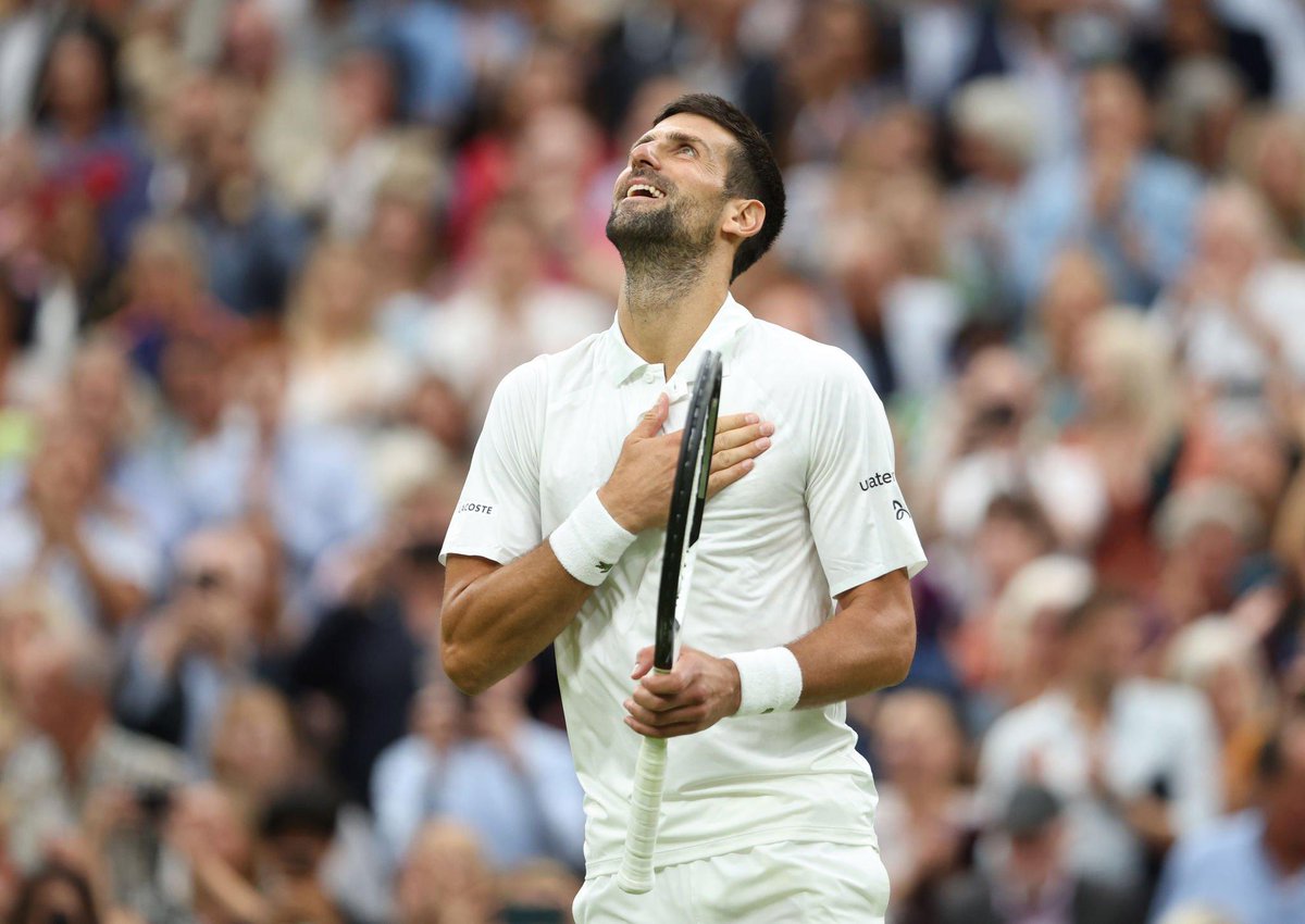 UniversTennis's tweet photo. Novak Djokovic en Grand Chelem cette saison :

🇦🇺 Open d'Australie
✅️✅️✅️✅️✅️✅️✅️🏆
🇨🇵 Roland-Garros
✅️✅️✅️✅️✅️✅️✅️🏆
🇬🇧 Wimbledon
✅️✅️✅️✅️✅️✅️❓️

20-0
Tout proche du n°24 et d'une nouvelle possibilité de jouer le Grand Chelem calendaire. https://t.co/715MnUKI3r