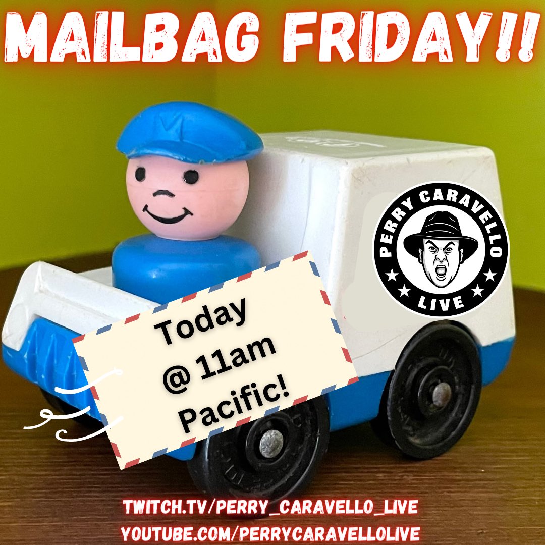 Perry Caravello Live on Twitter "Mailbag Friday with Perry_Caravello