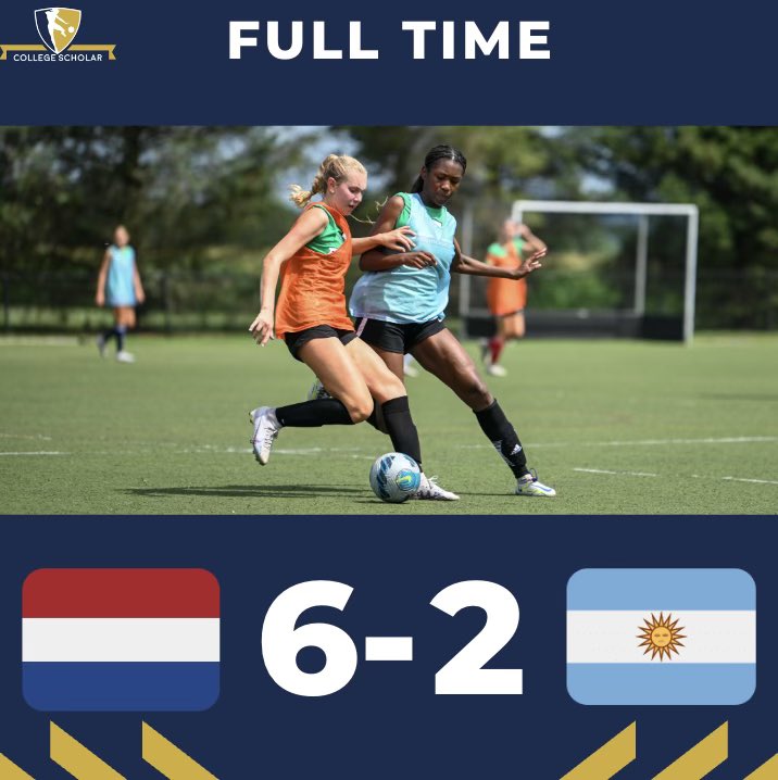cssoccercamp's tweet photo. Netherlands and Sweden win the first round robin games of the day! https://t.co/eu86khPKhU