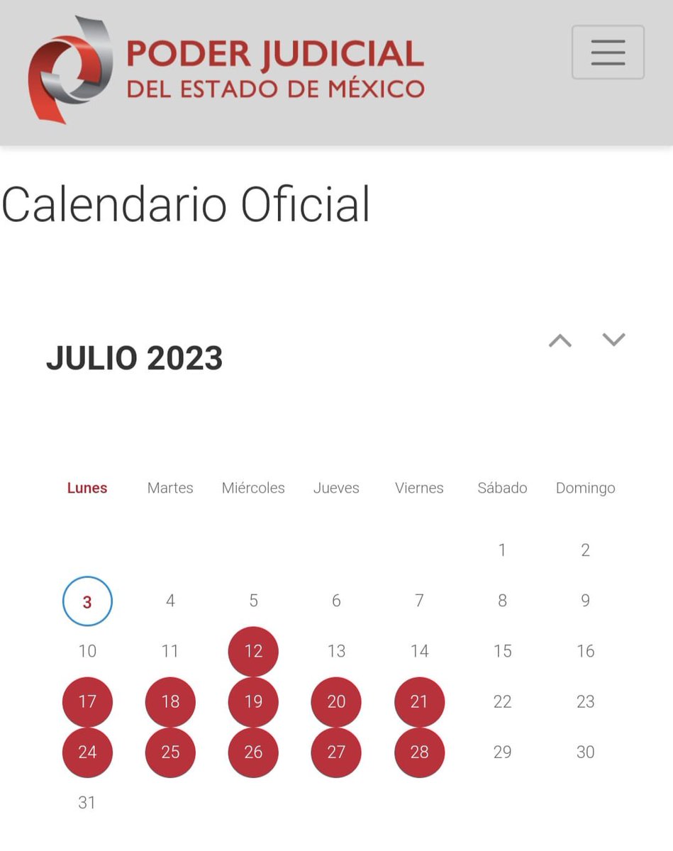 abogada_karlach's tweet photo. Calendario 🗓️ oficial período vacacional #PoderJudicialEdoMex J. Penales 💂♀️ 💂♀️💂♀️ por si lo ocupan comunidad #tuitera. 👇🏻 https://t.co/HykJACvMoB