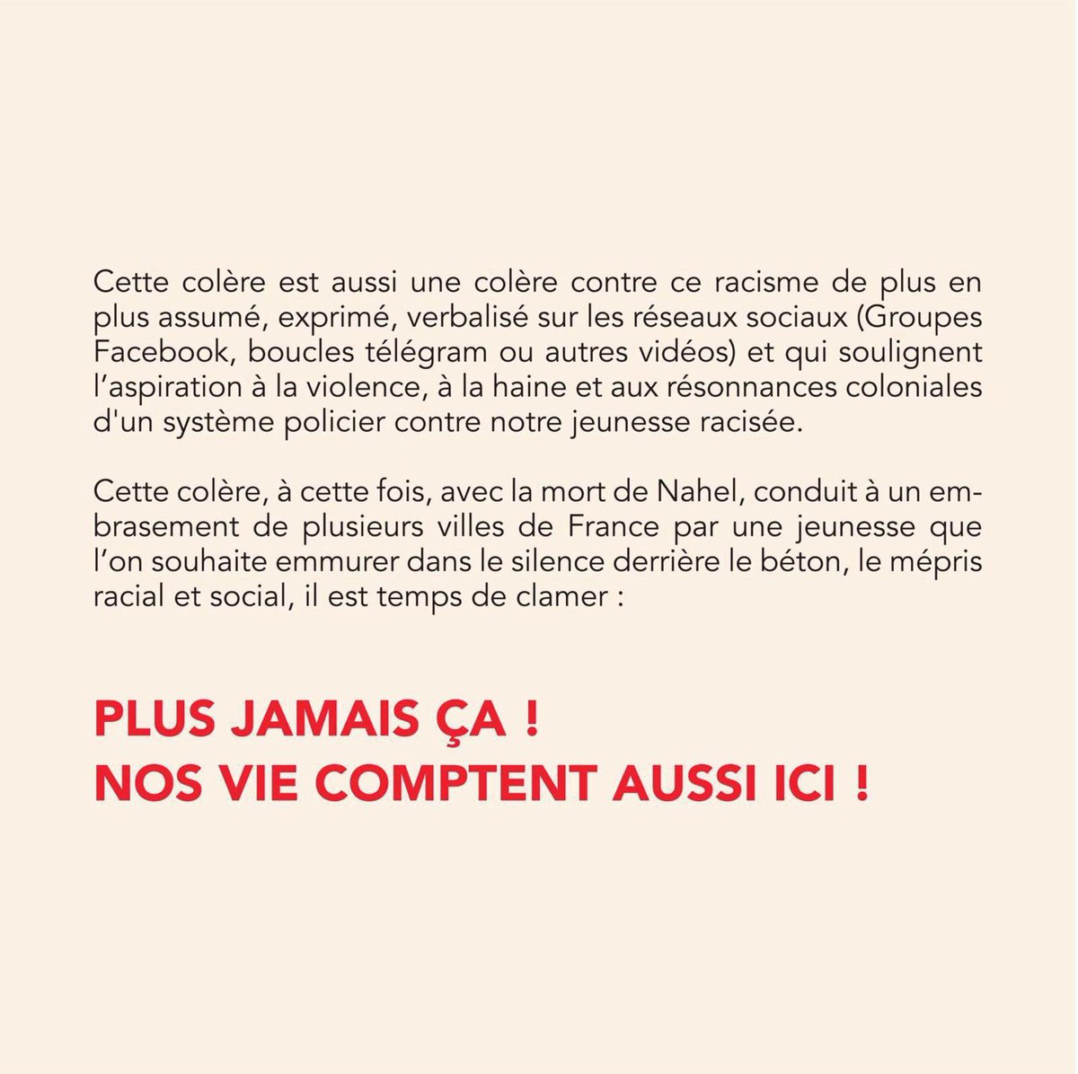 La Chapelle Debout ! tweet media