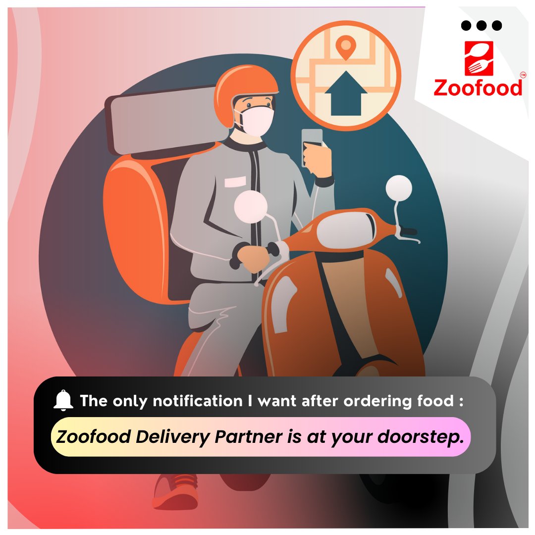 Zoofoodofficial's tweet photo. Do you also experience this after ordering food😜 ? Tell us in the comments.

#greaternoida #zoofood #zoofoodofficial #fooddeliveryservice #fooddelivery #shardagram https://t.co/HXi3Yrc2J5