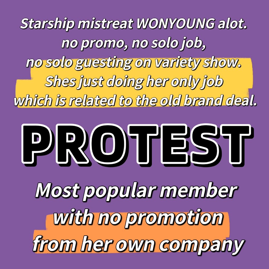 zz37641593's tweet photo. Stop treating fans like fools!  You all know how many personal activities for WONYOUNG has been blocked! @STARSHIPent #Wonyoung_BetterTreatment #스타쉽은_장원영을_보호하라 https://t.co/SpgZexT3SY