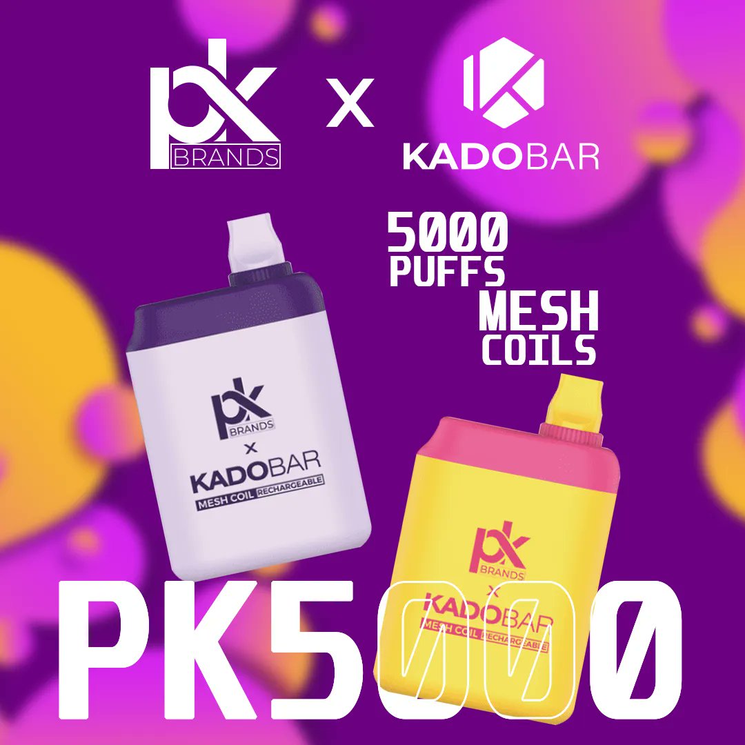 THIS IS IT!!

The KadoBar X PK5000 Disposable is the latest Pod King iteration in a 14ml disposable with distinct flavors.
Grab yours now 😍 buff.ly/3pKLyC3

#KadoBar #Disposable #vapecommunity #vapeusa #cheapvapedeals